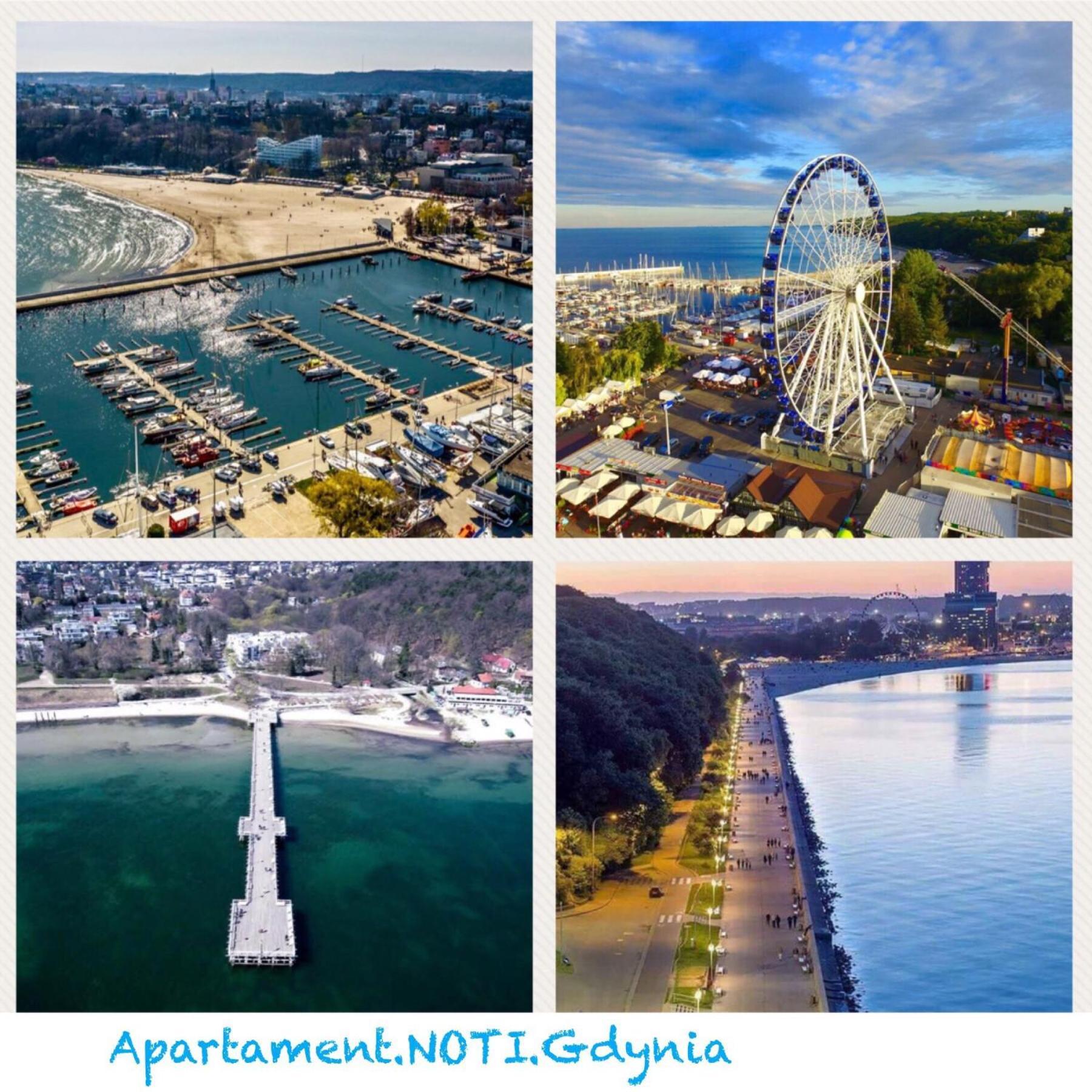 Apartament Noti Gdynia Z Parkingiem Extérieur photo